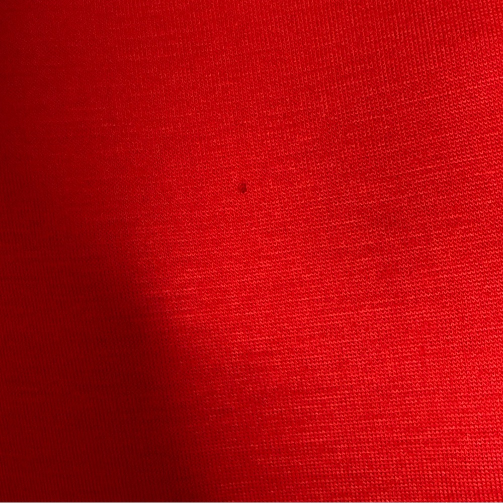 Red Maxi Dress Women’s Size Medium Short Sleeve - Picture 3 of 5